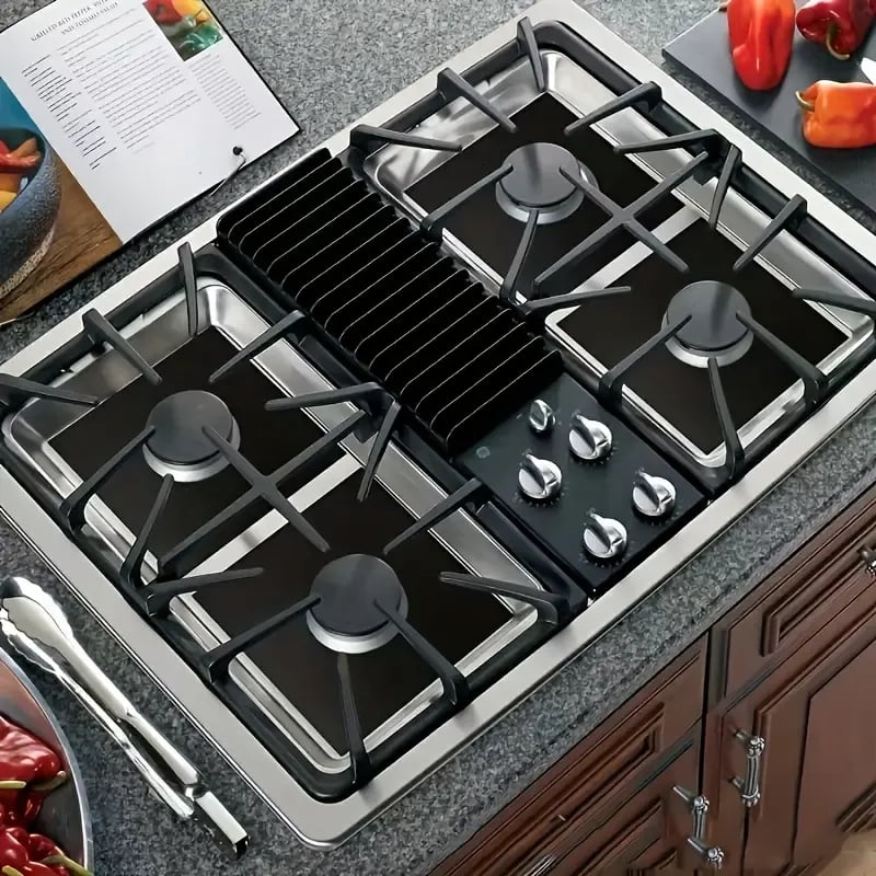 4-Piece Reusable Gas Hob Protectors | Non-Stick, Washable & Heat-Resistant