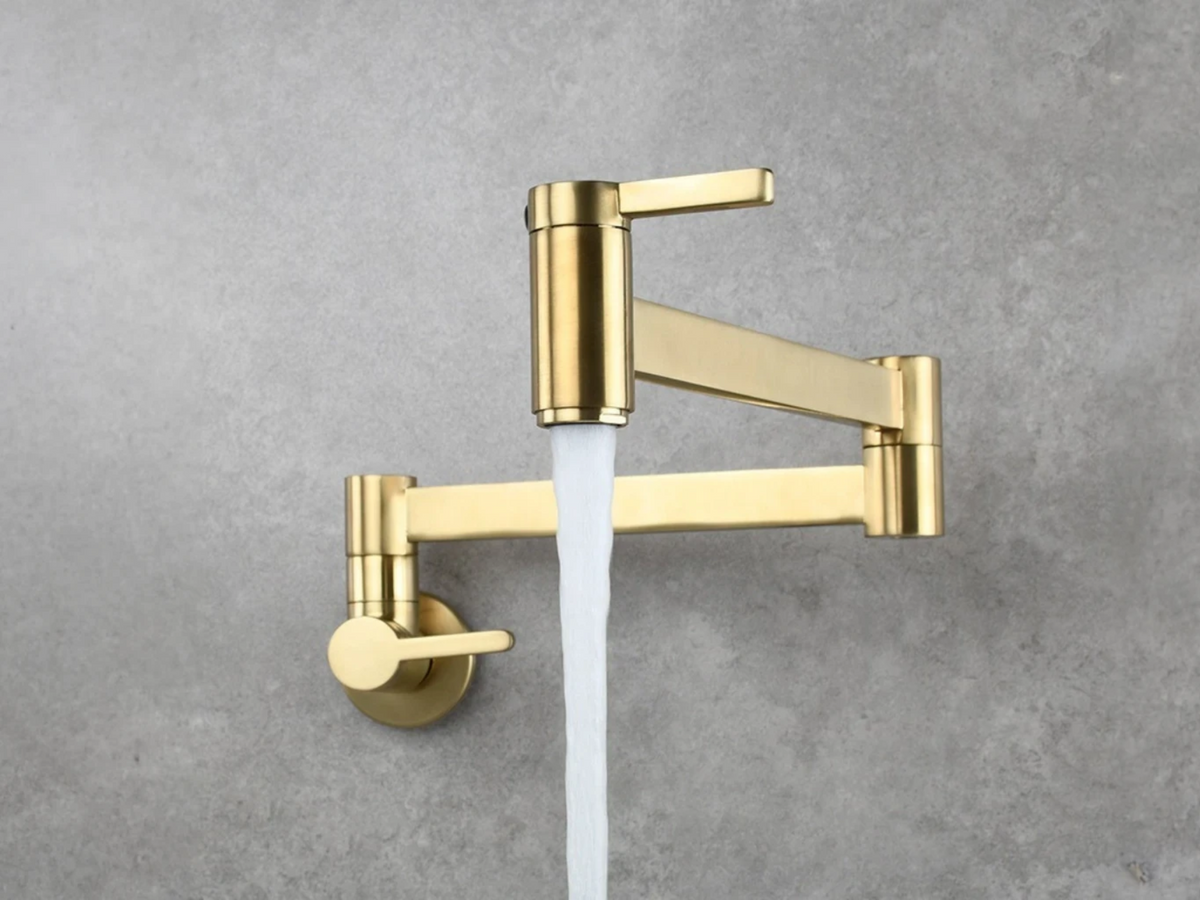 Wall-Mounted Pot Filler Tap