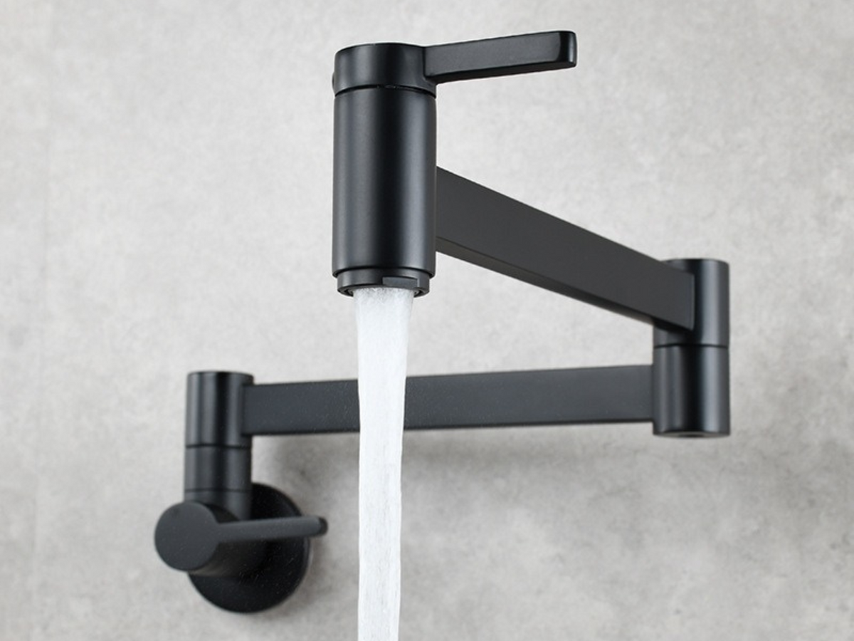 Wall-Mounted Pot Filler Tap