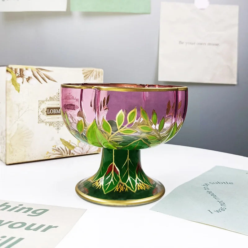 Medieval Elegance Crystal Goblet Set