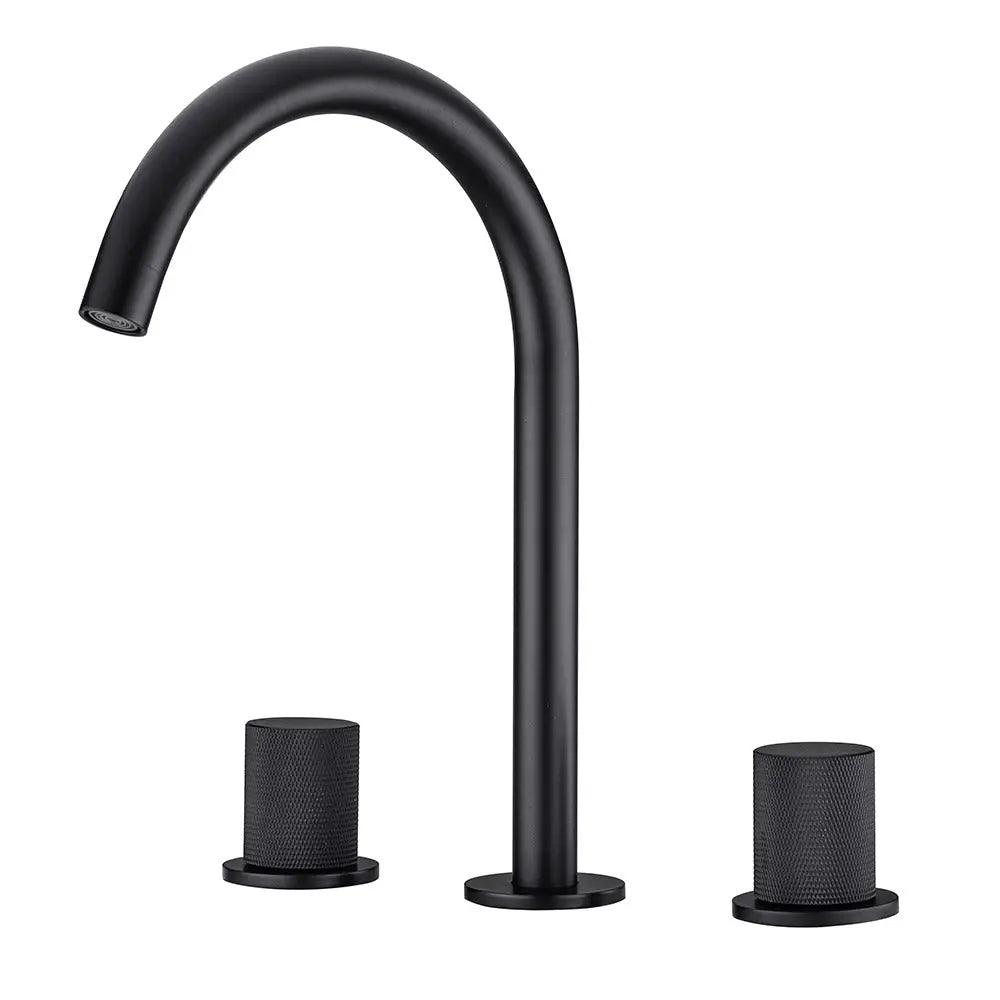 Three-Hole Deck-Mounted Basin Tap