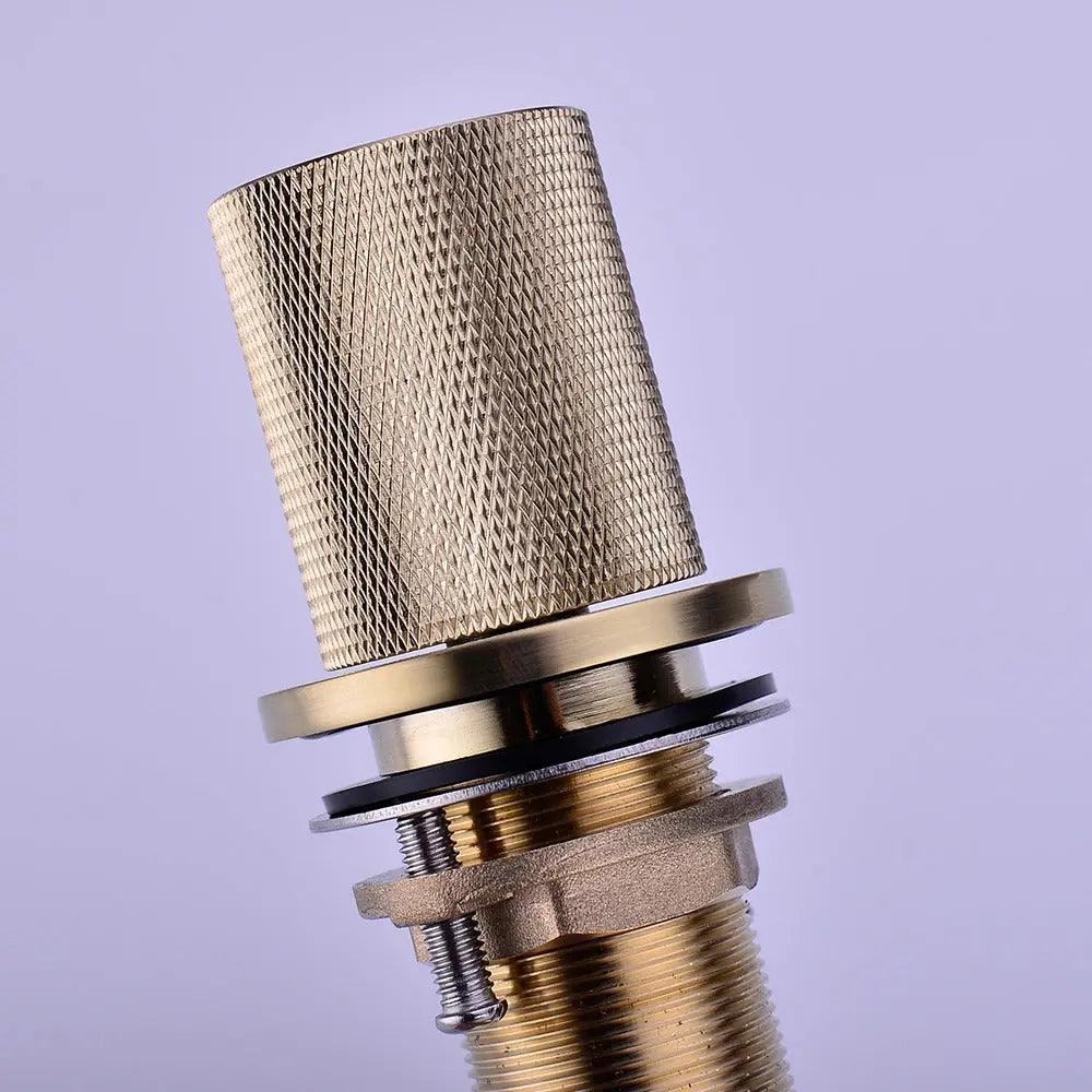 Three-Hole Deck-Mounted Basin Tap