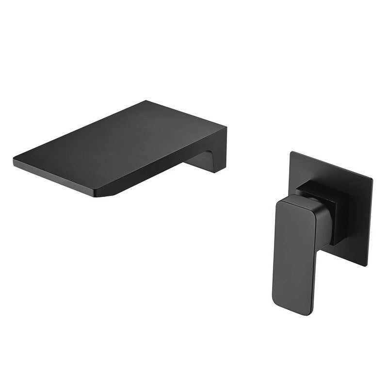 Kelsey Wall-Mounted Waterfall Basin Tap