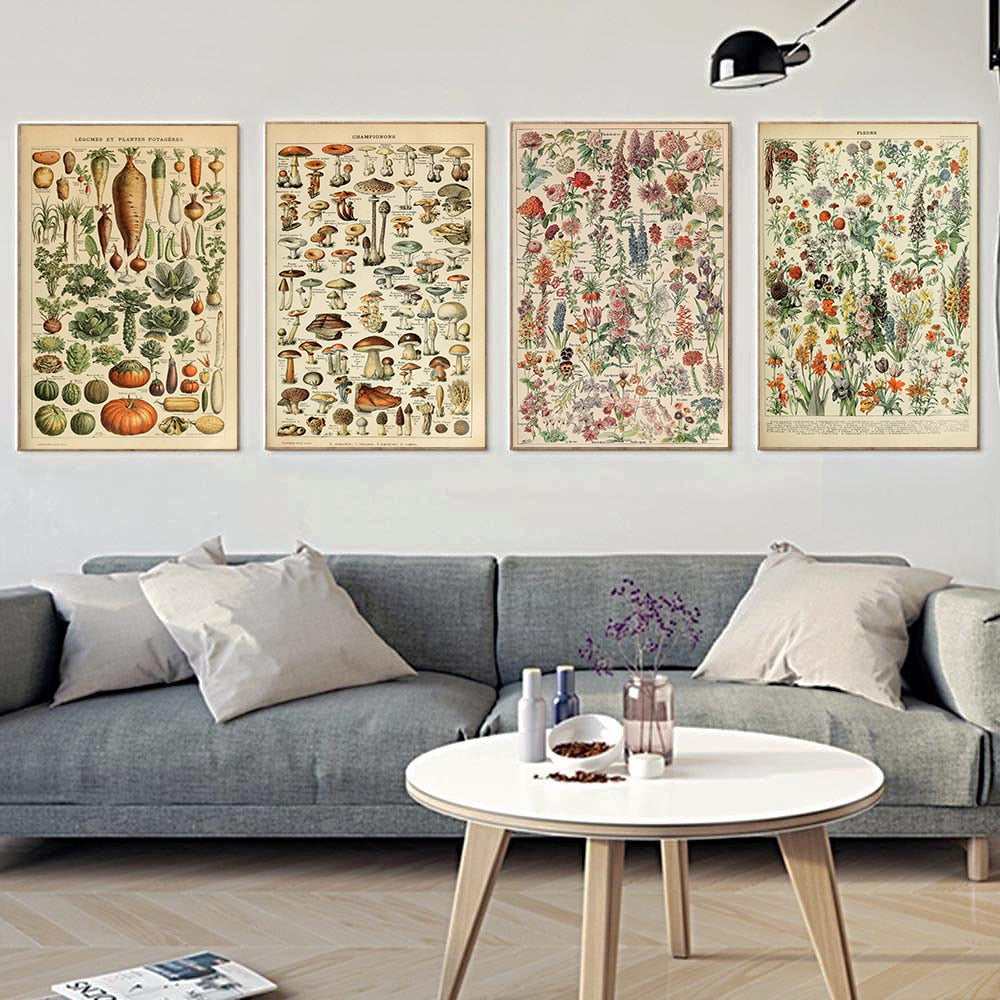 Vintage Botanical Prints Collection