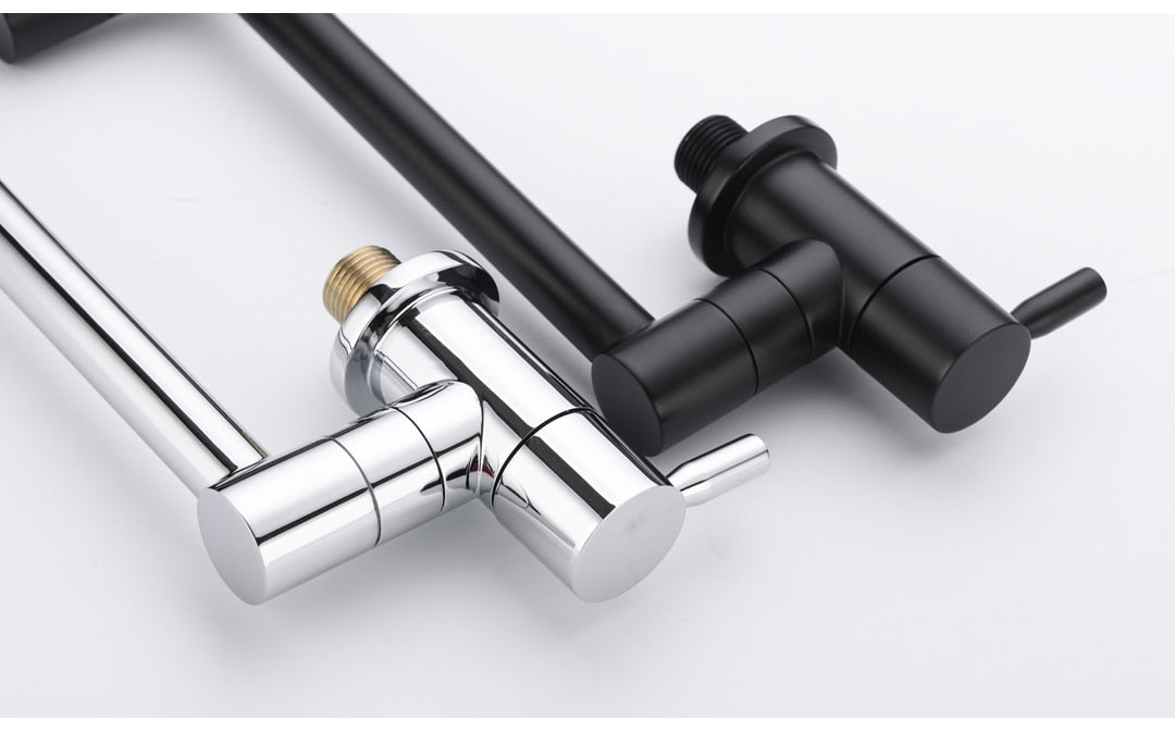 Wall-Mounted Folding Pot Filler Tap