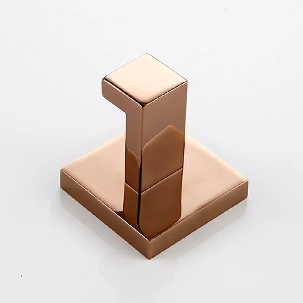 Rose Gold Bathroom Accessory Set