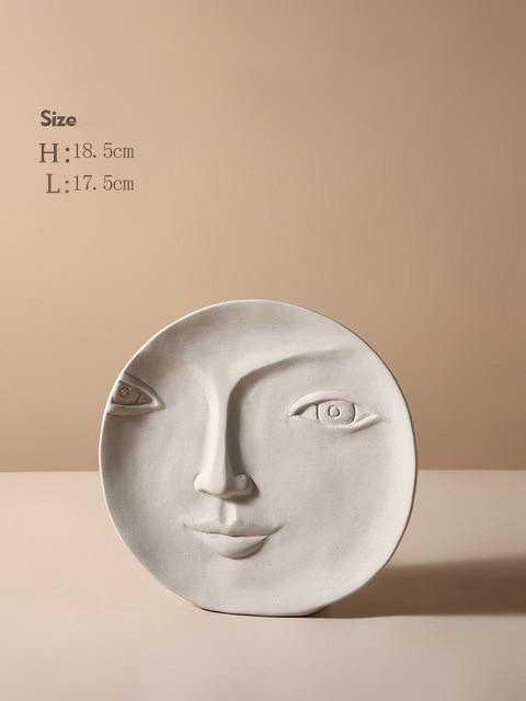 Human Face Series Vases.