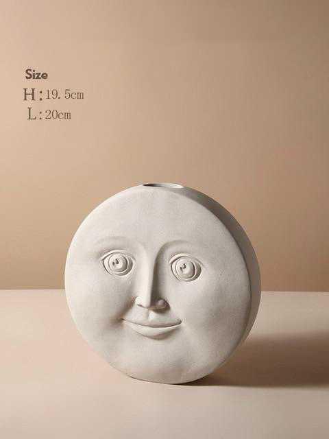Human Face Series Vases.