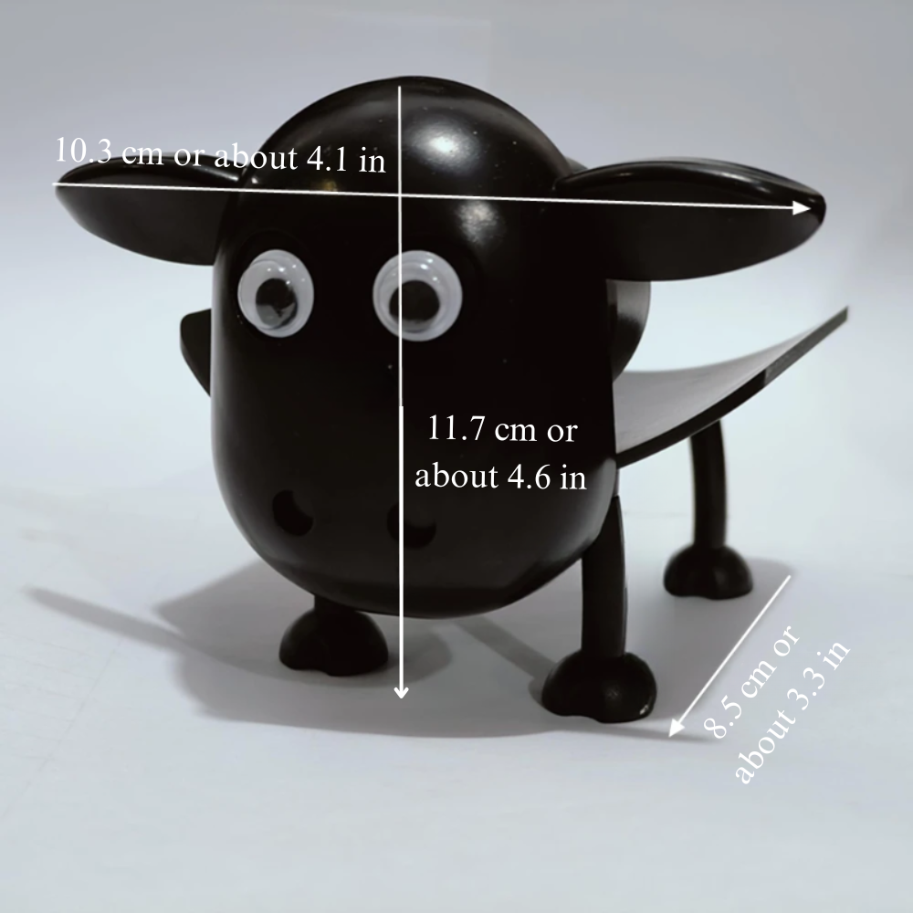 3D Sheep Toilet Roll Holder – Decorative Freestanding Bathroom Storage
