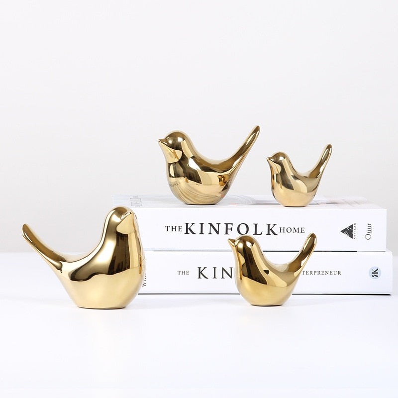 Aurelia Golden Bird Figurine