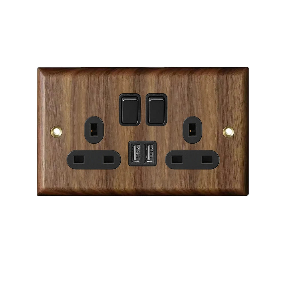 Vintage Brass Toggle Light Switch