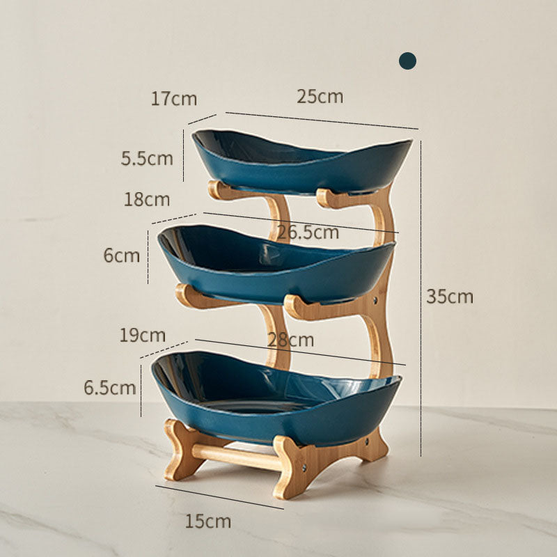 Nordic Tiered Fruit & Serving Bowl