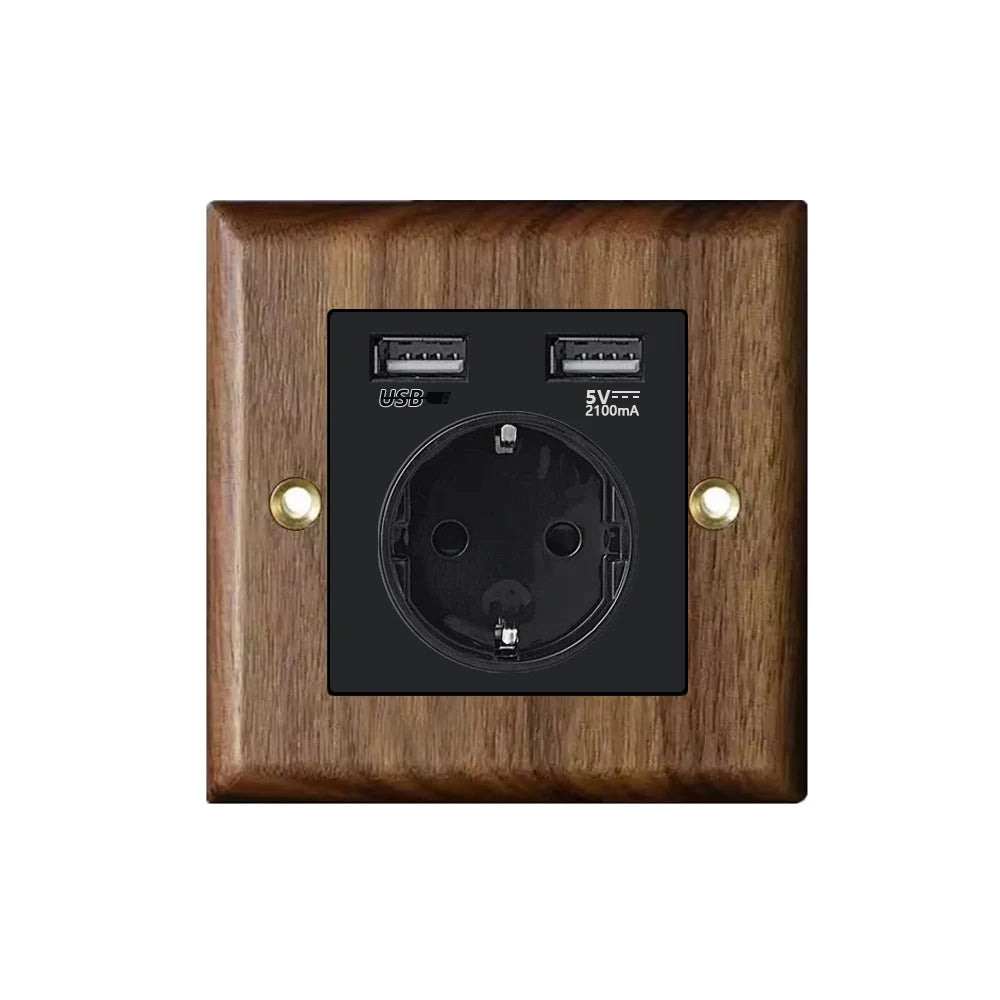 Vintage Brass Toggle Light Switch