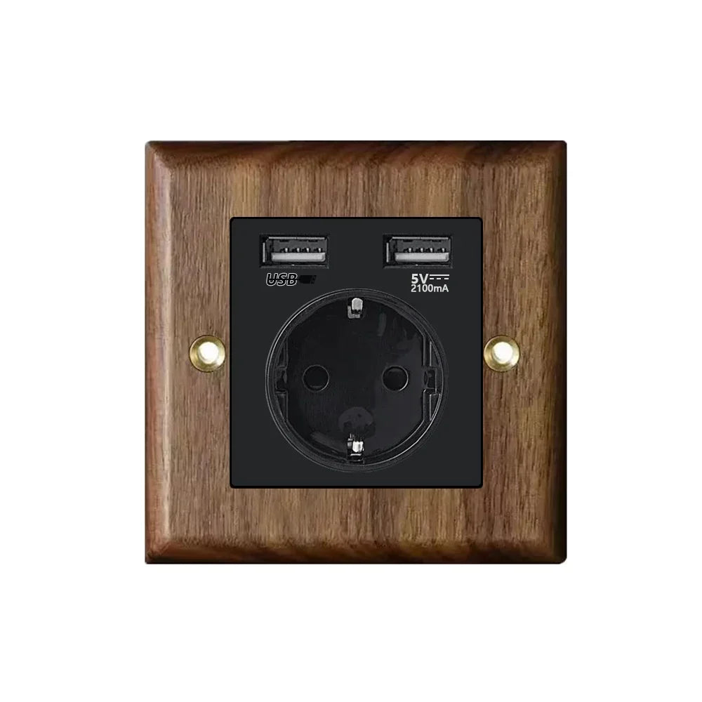 Vintage Brass Toggle Light Switch