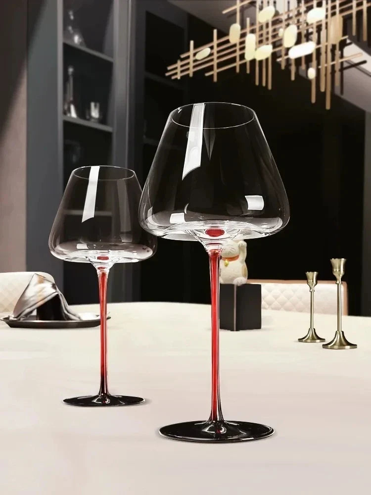 Elegant Crystal Wine Glass Set 720ml