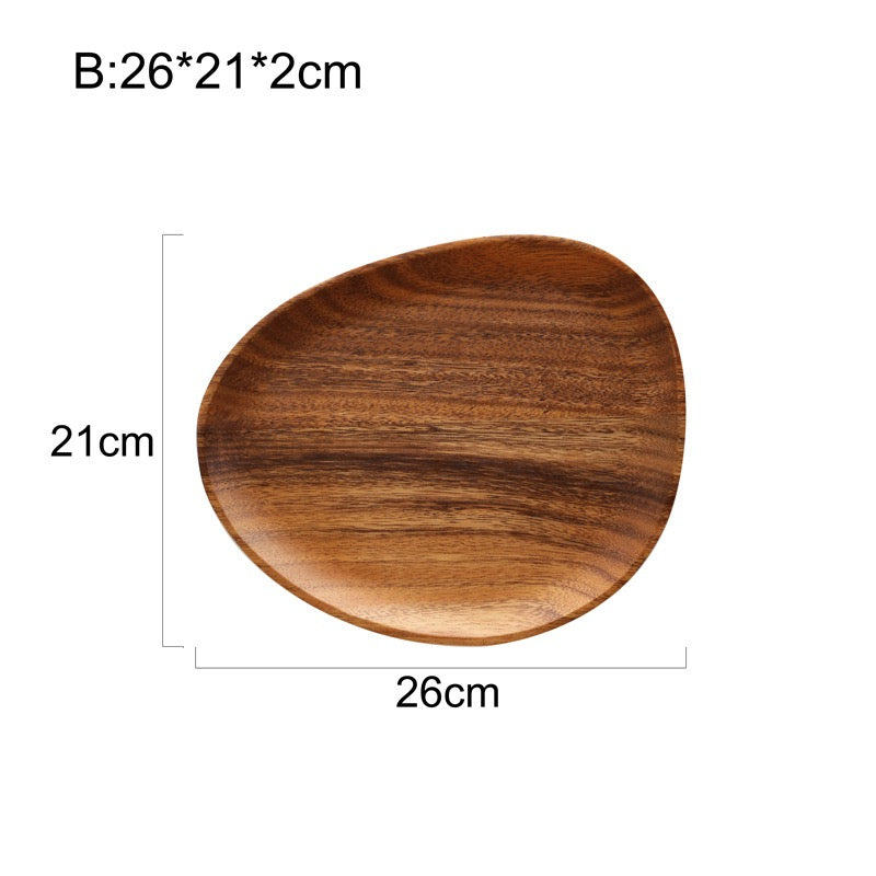 Nordic Natural Wooden Serving Plates