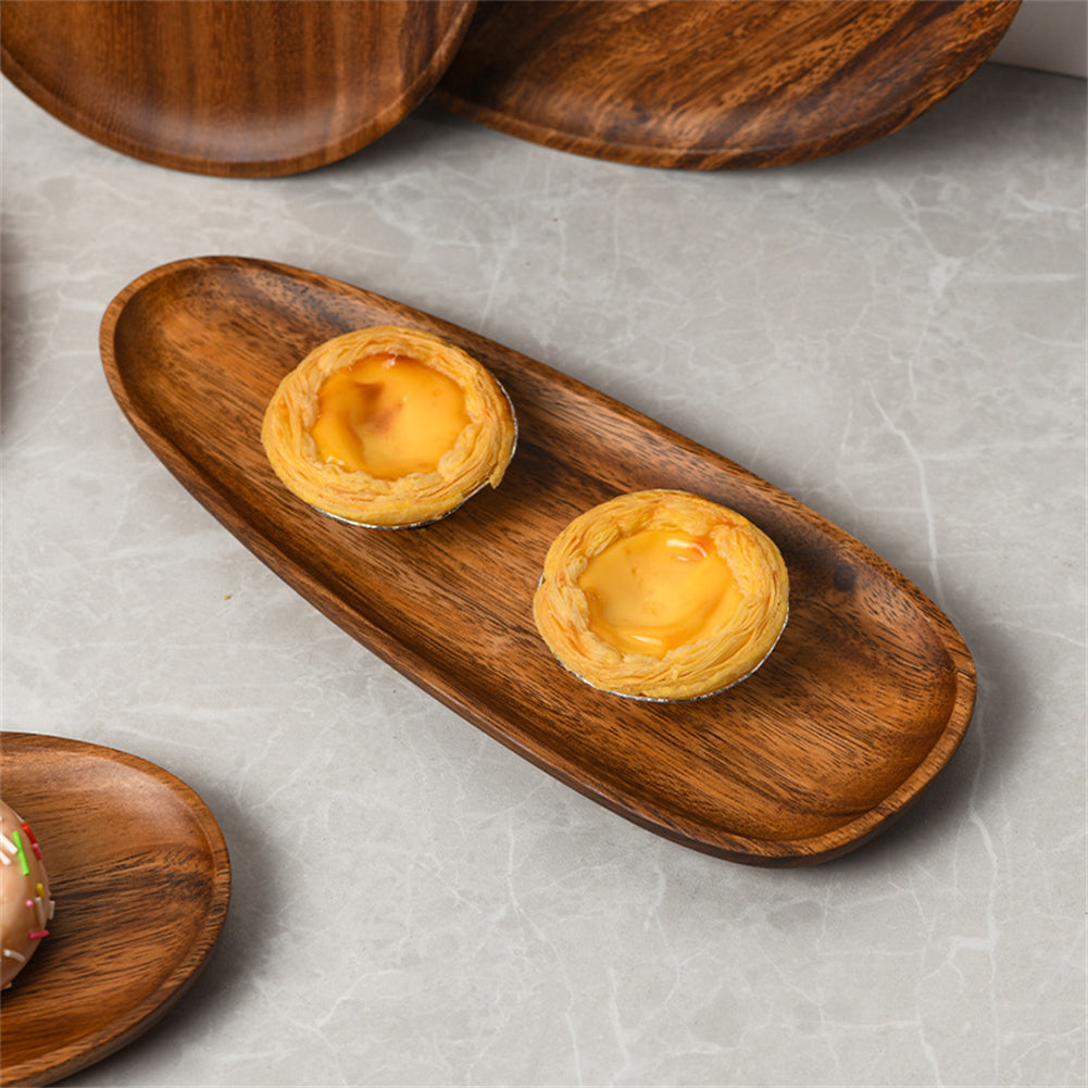 Nordic Natural Wooden Serving Plates