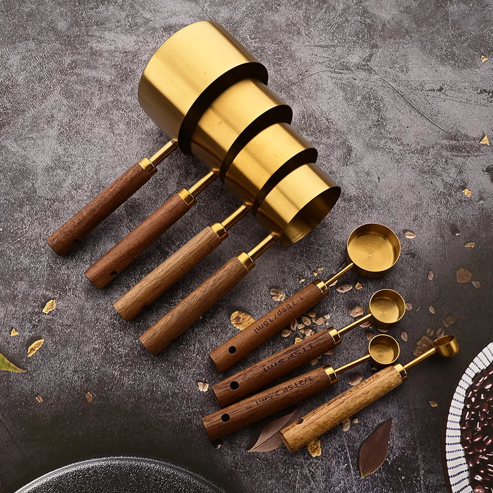 Nordic Wood Measuring Spoon Set