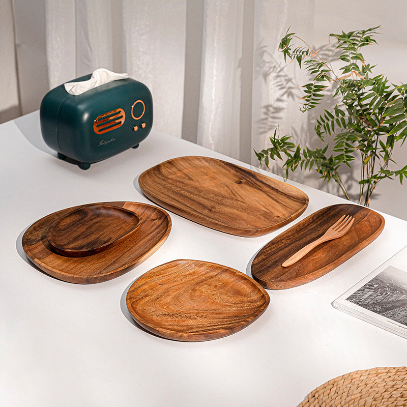 Nordic Natural Wooden Serving Plates