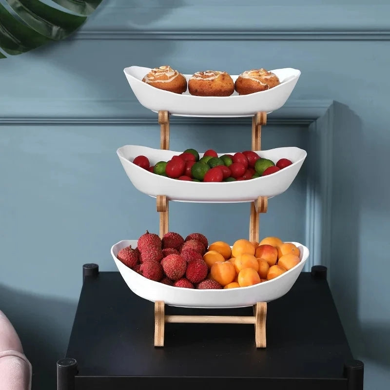 Nordic Tiered Fruit & Serving Bowl