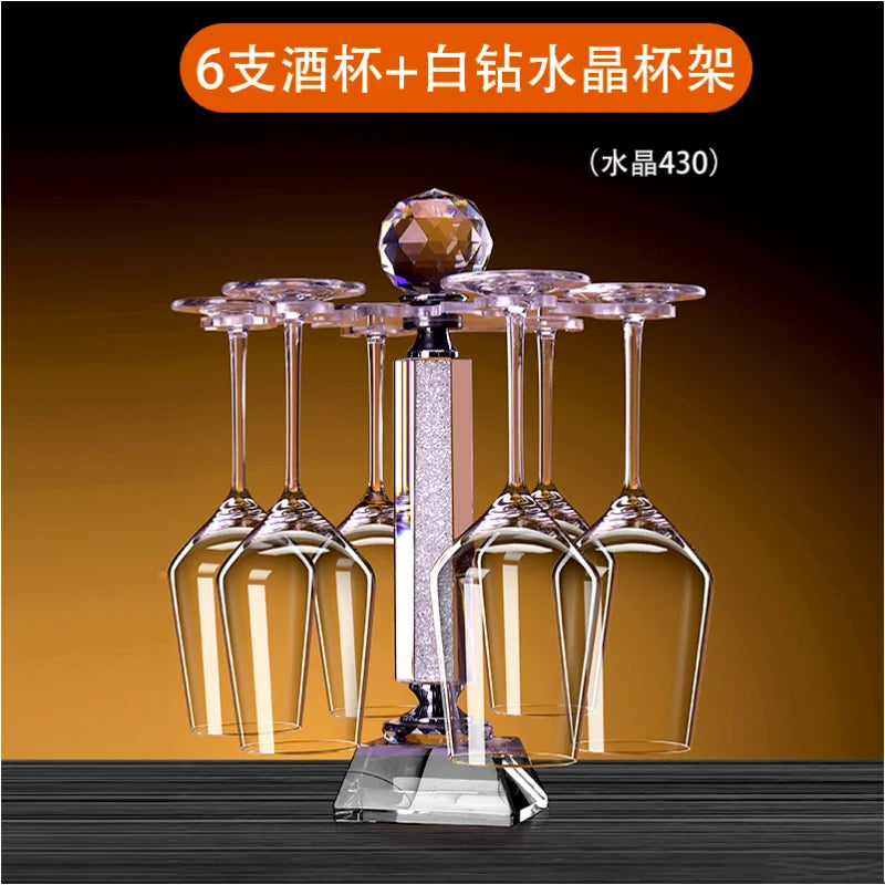 Elegant Crystal Wine Set