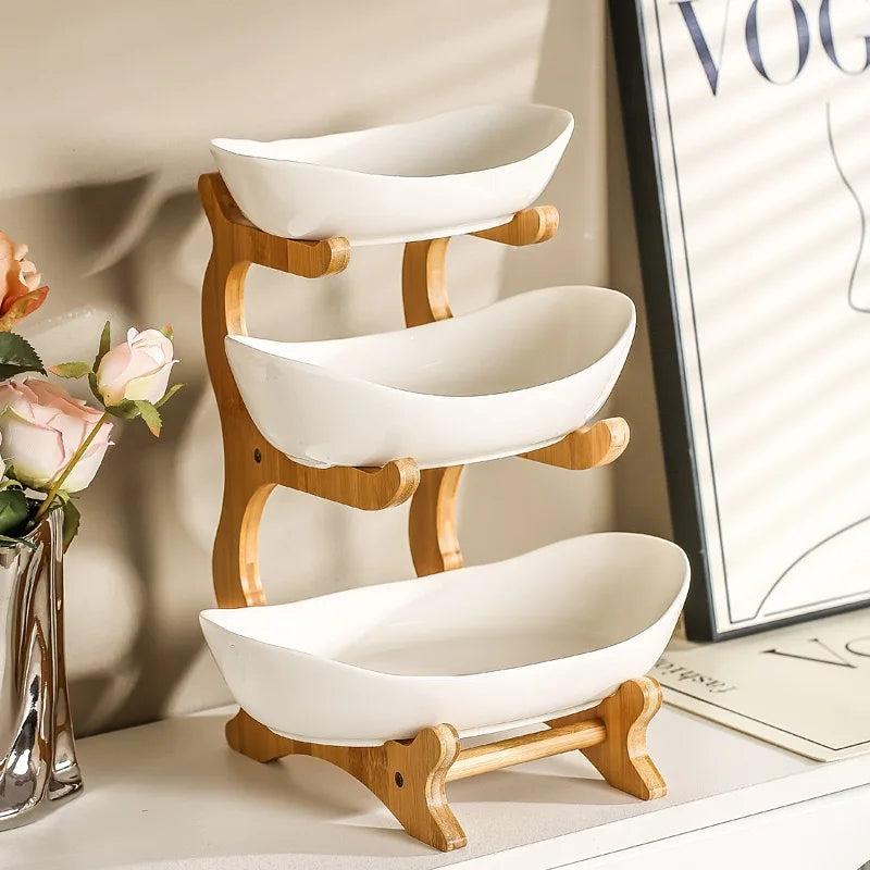 Nordic Tiered Fruit & Serving Bowl