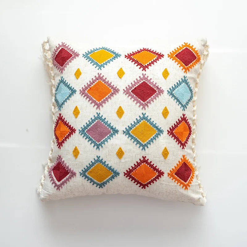 Nordic Ethnic Cotton Pillow Cover