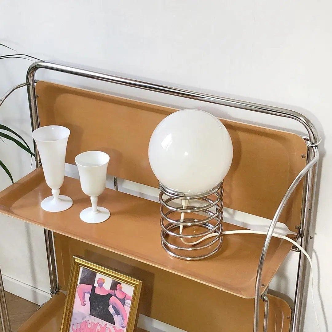 Spring Glass Table Lamp Bauhaus Furniture