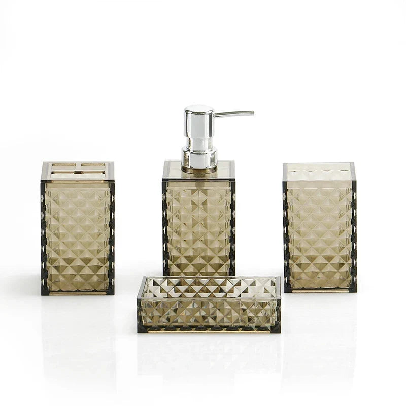 Elegant Bathroom Accessory Set