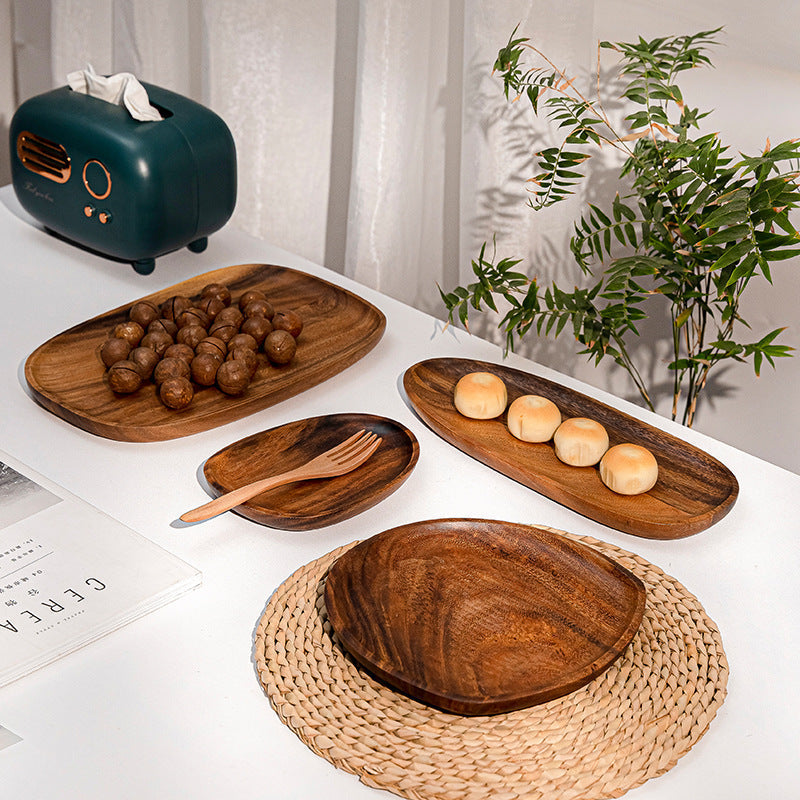 Nordic Natural Wooden Serving Plates