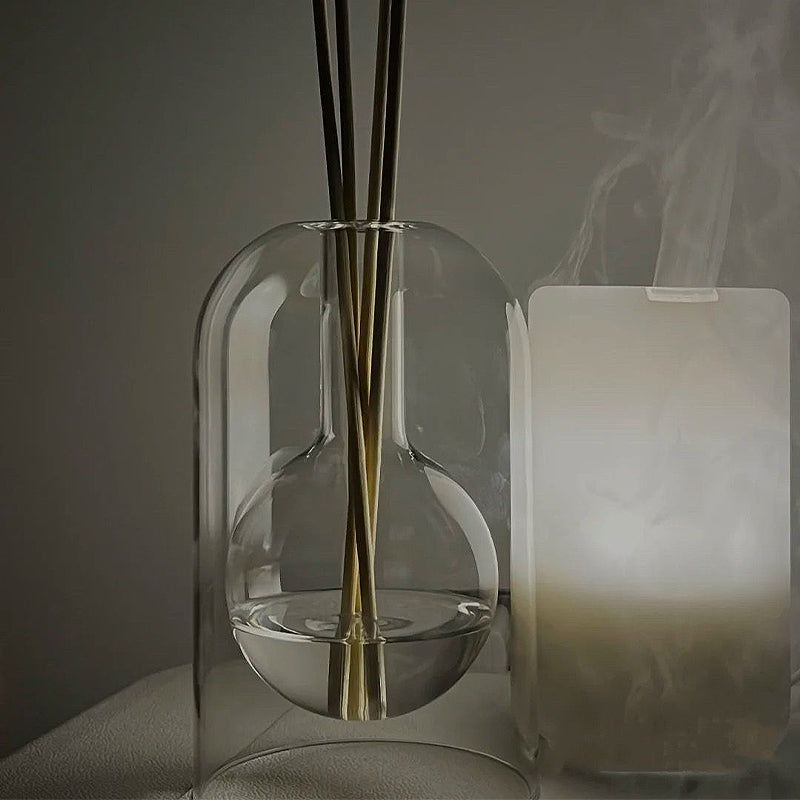 Luxury Round Glass Reed Diffuser Bottle – 130ml