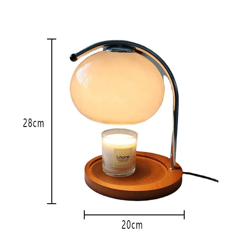 Gry Bauhaus Glass Table Lamp