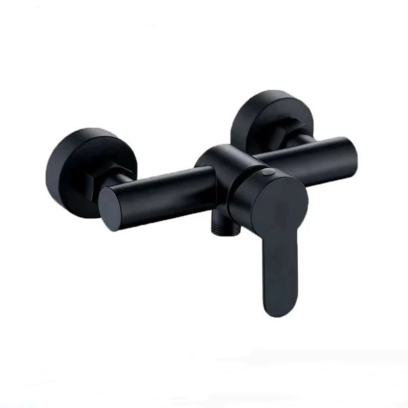 Elegant Wall-Mounted Shower Faucet