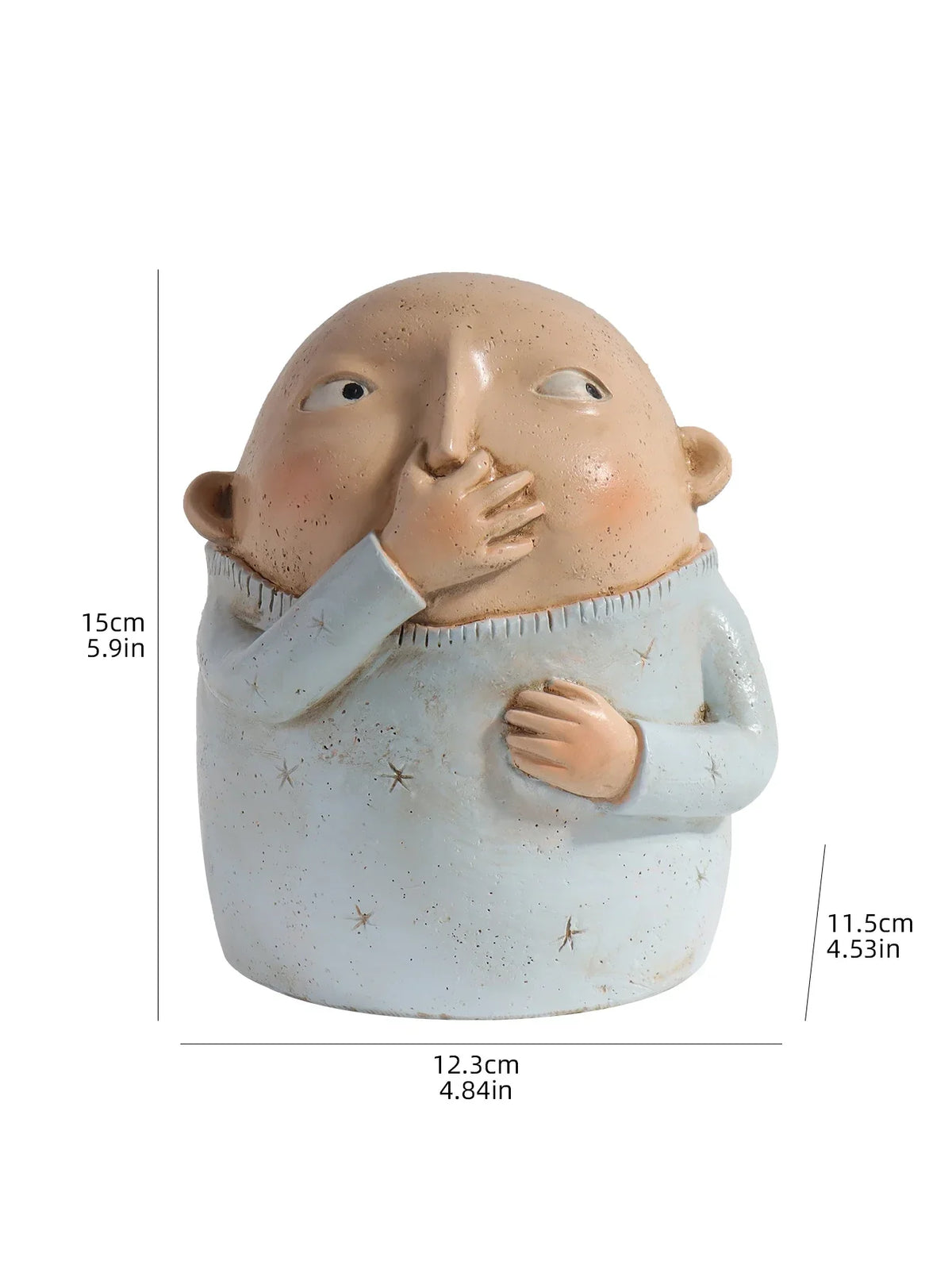 Whimsical Resin Figurine