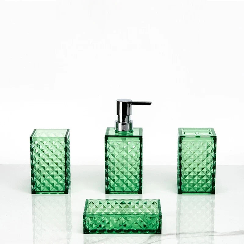Elegant Bathroom Accessory Set