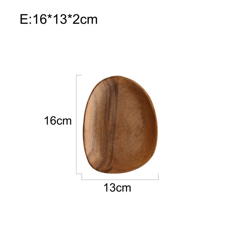 Nordic Natural Wooden Serving Plates
