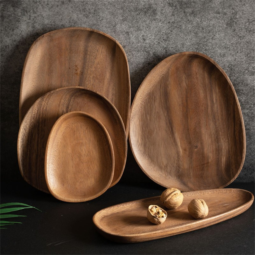 Nordic Natural Wooden Serving Plates