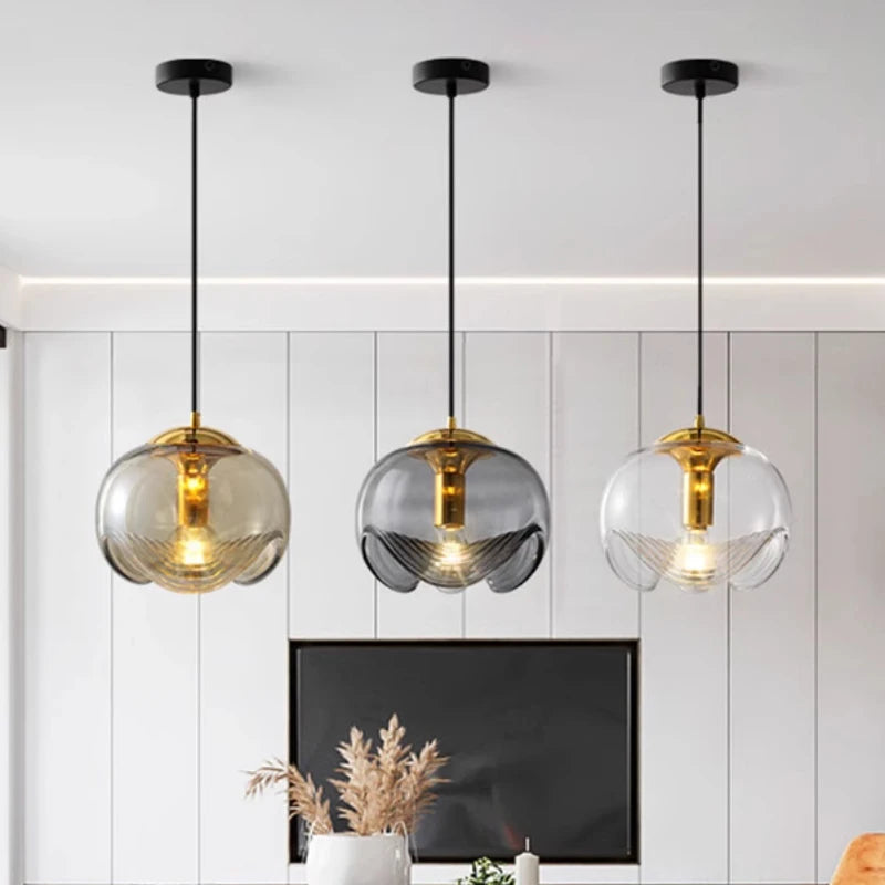 Glass Pendant Light