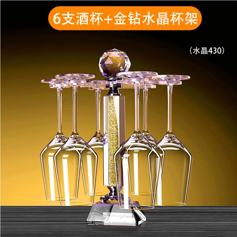 Elegant Crystal Wine Set