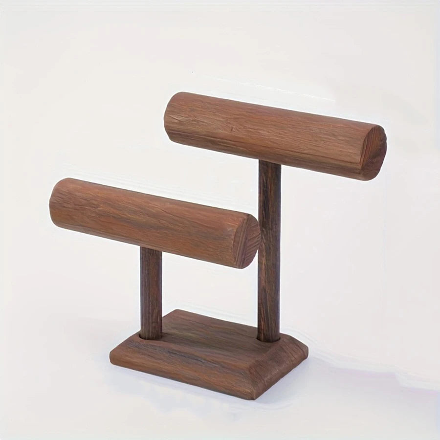 Elegant Wooden Watch Stand