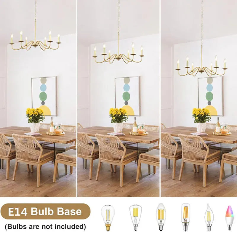 Vintage preto ouro e14 lustre lâmpadas pingente luzes para cozinha sala de jantar suspenso pendurado luminárias para corredor