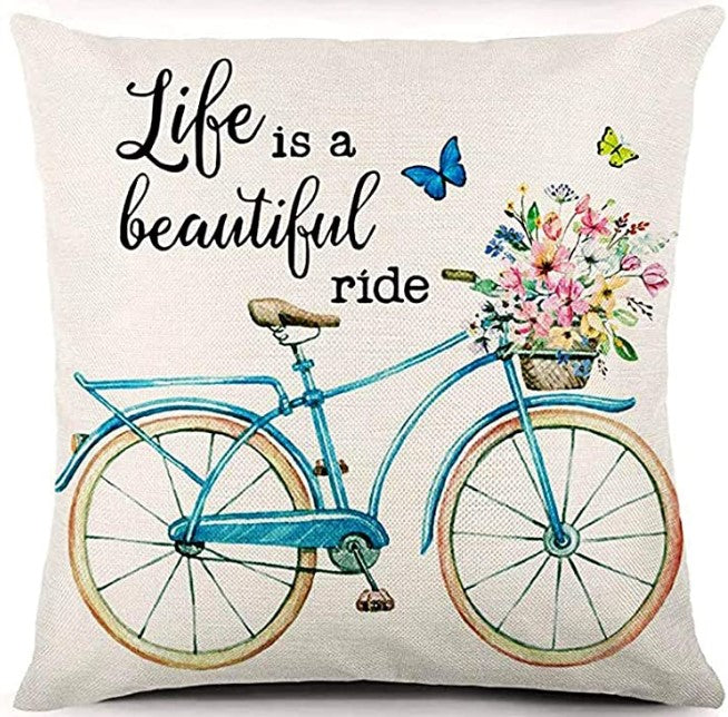 Spring Fresh Floral Cushion Covers – 45 × 45cm