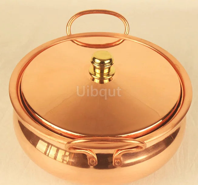 Elegant Copper Cookware Set