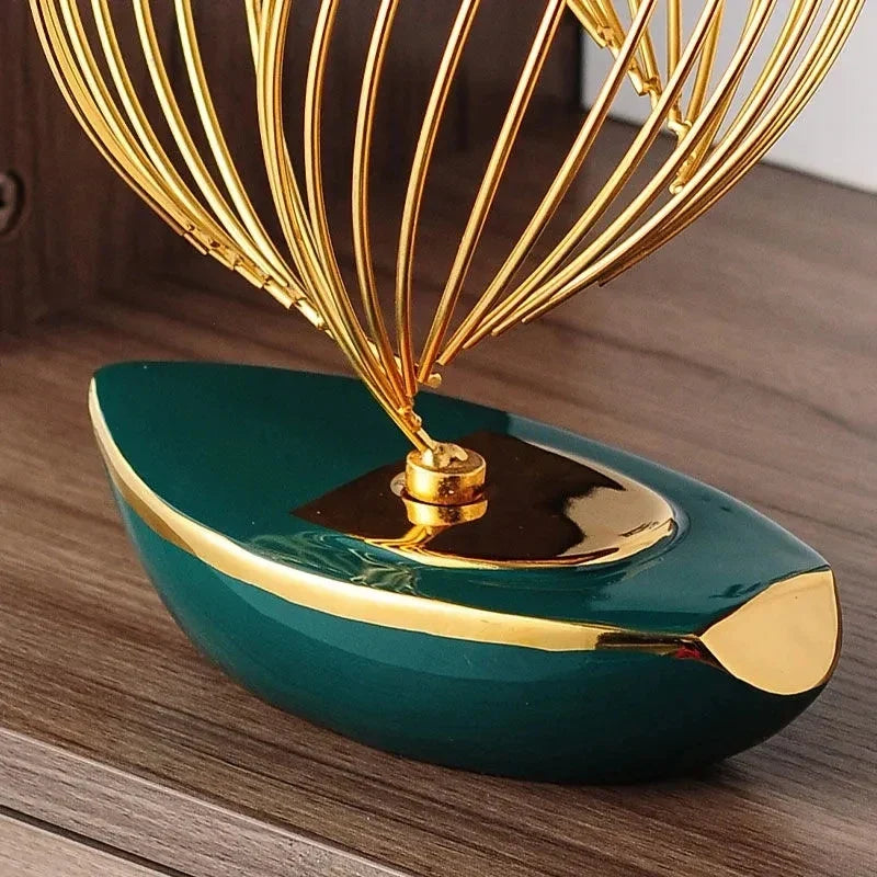Elegant Abstract Ceramic Sculpture