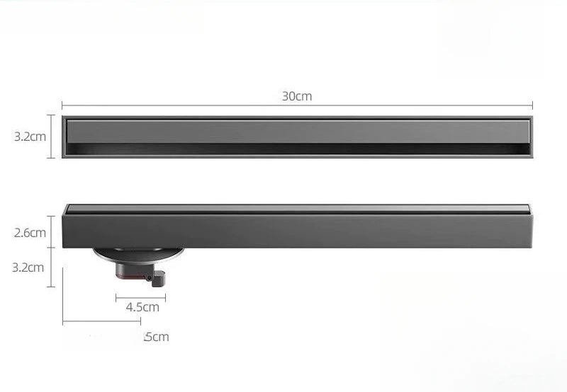 Sleek Linear Shower Drain