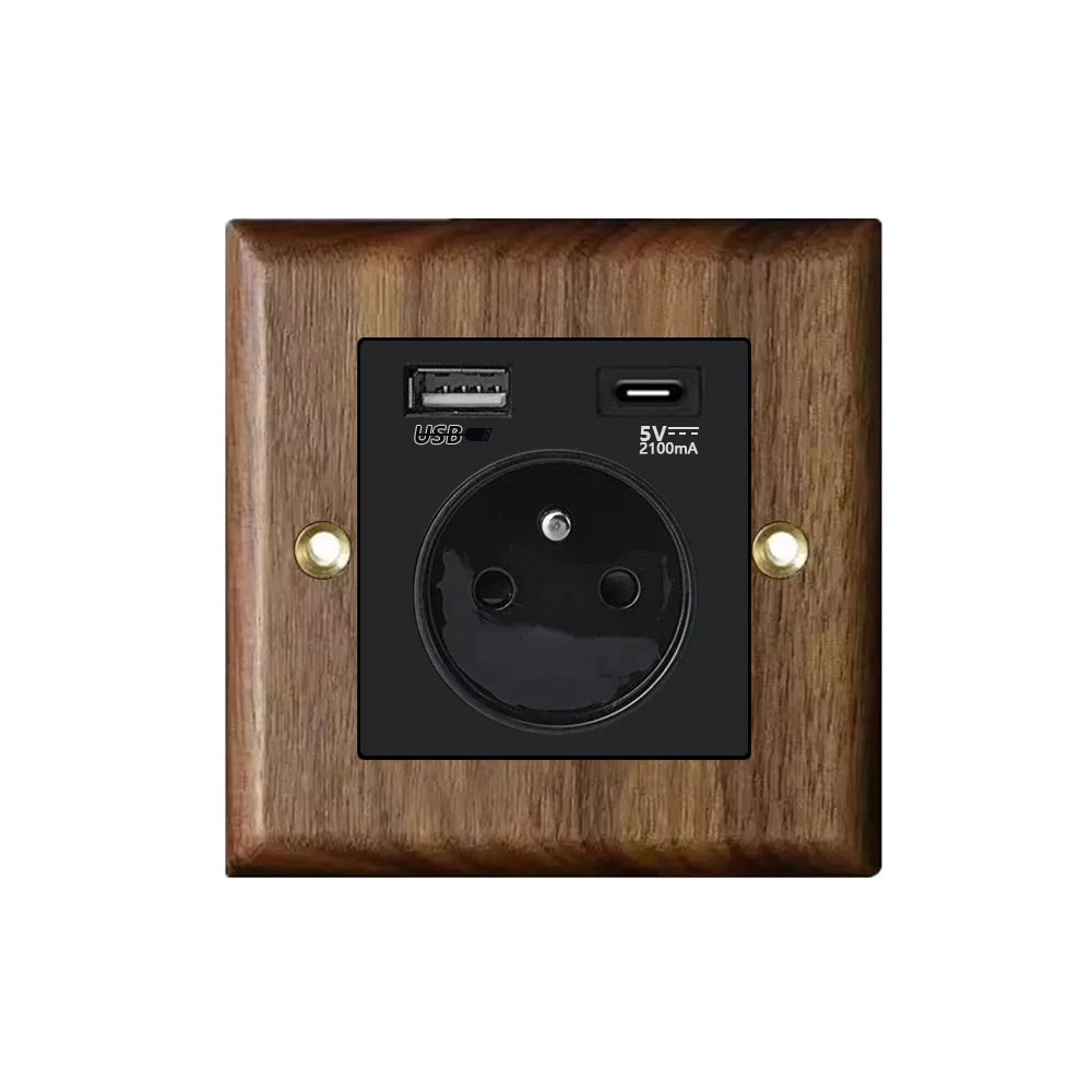 Vintage Brass Toggle Light Switch