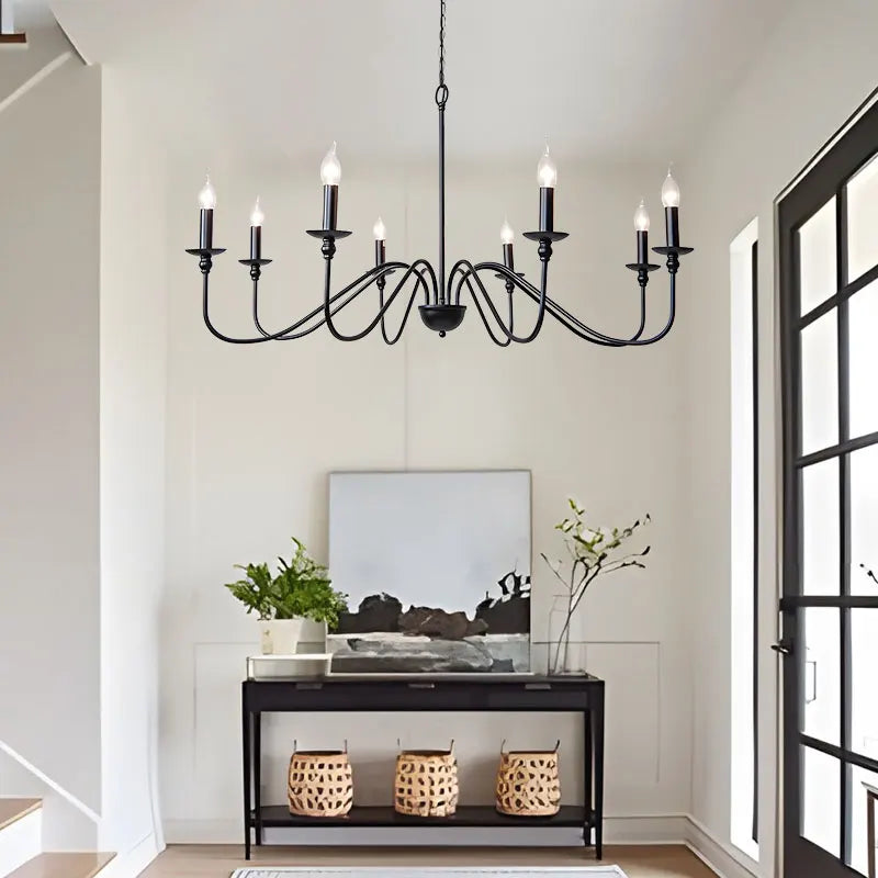 Vintage preto ouro e14 lustre lâmpadas pingente luzes para cozinha sala de jantar suspenso pendurado luminárias para corredor