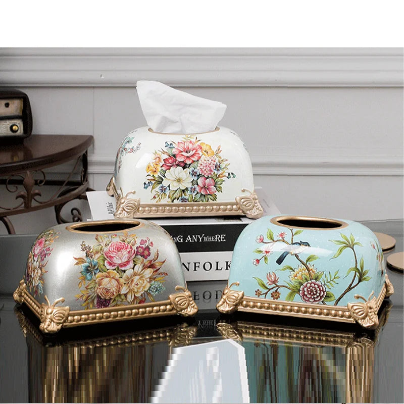 Elegant Ceramic Tissue Box