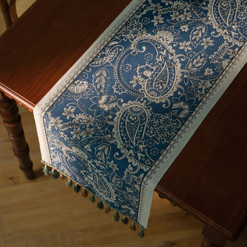 Vintage Floral Table Runner