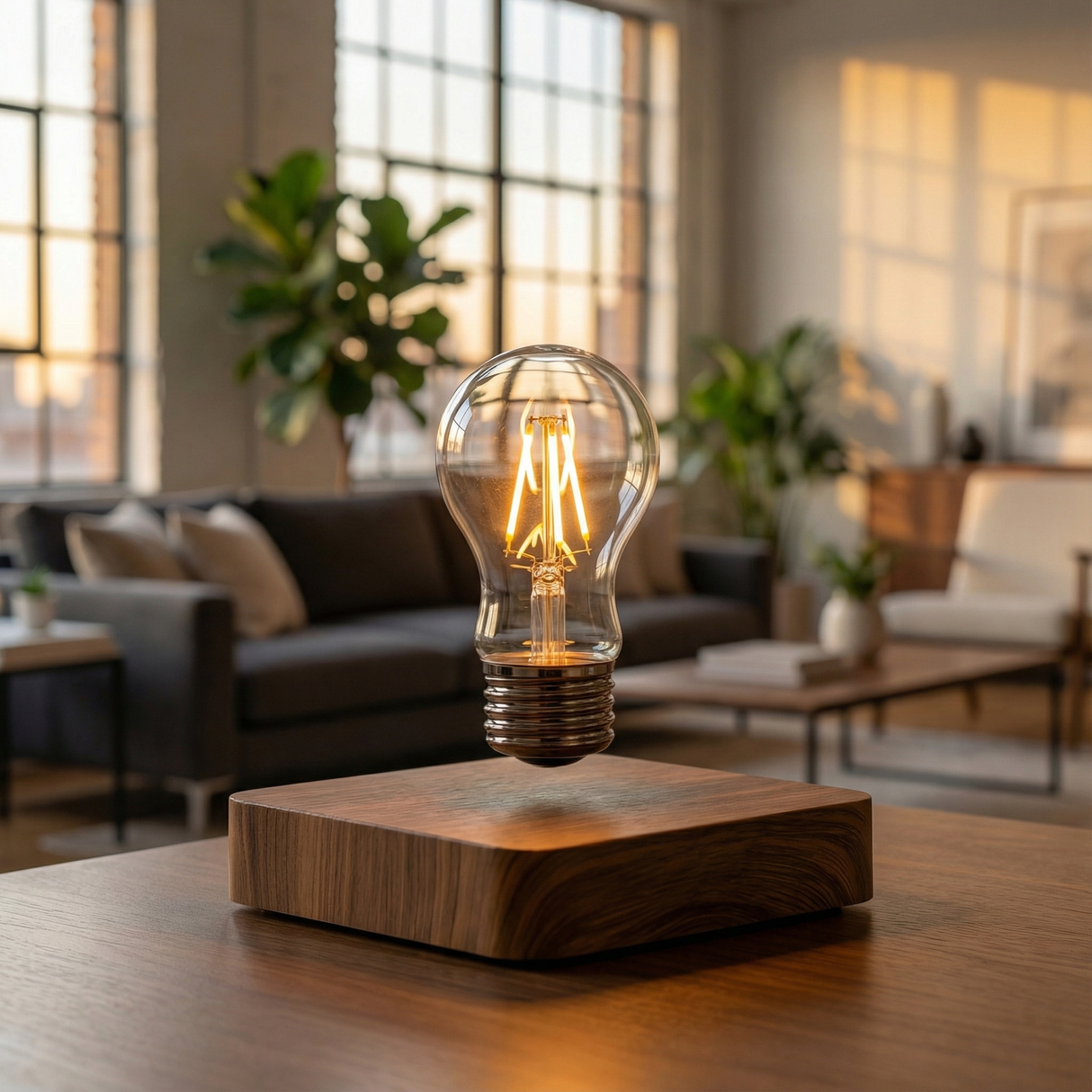 Floating Magnetic LED Table Lamp